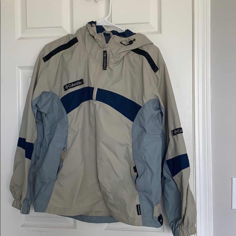 Columbia quarter zip wind breaker